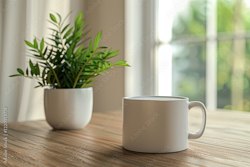 High Resolution Image of a Cup of Coffee Sits on a Table Next to a White Mug High Resolution Image of a Cup of Coffee Sits on a Table Next to a White Mug