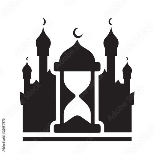 taj mahal vector illustration