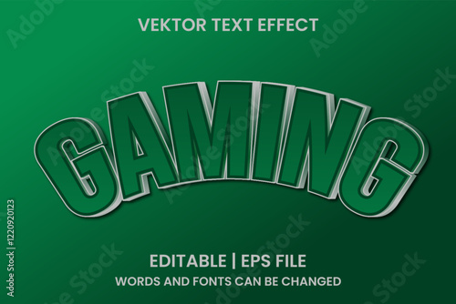 editable gaming effect text
