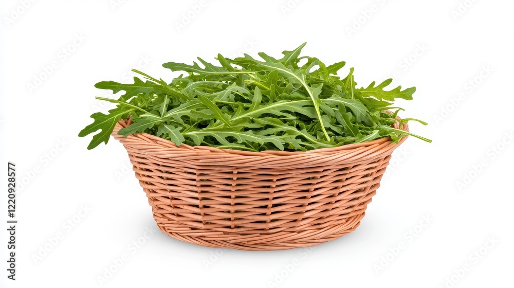 Fresh arugula harvest market stall vegetable collection rustic setting top view healthy eating concept Fresh arugula harvest market stall vegetable collection rustic setting top view healthy eating concept