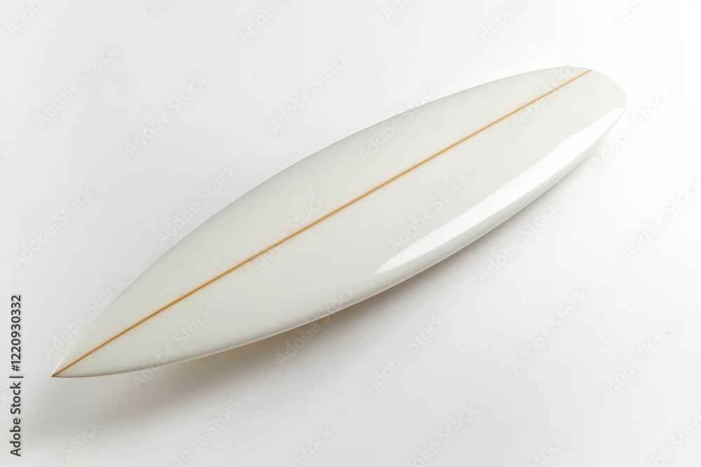 Sleek surfboard design on a pristine white background showcasing craftsmanship and style perfect for beach enthusiasts and water sports lovers Sleek surfboard design on a pristine white background showcasing craftsmanship and style perfect for beach enthusiasts and water sports lovers