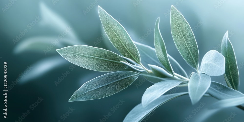 Obraz premium fluttering leaves soothing and calming visuals