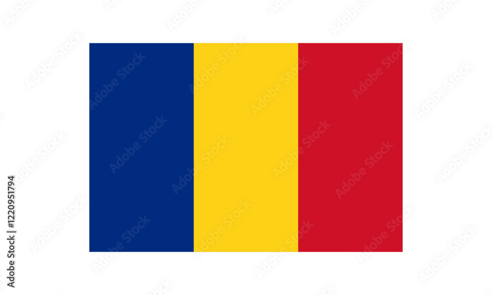 Fototapeta premium Flag of Romania