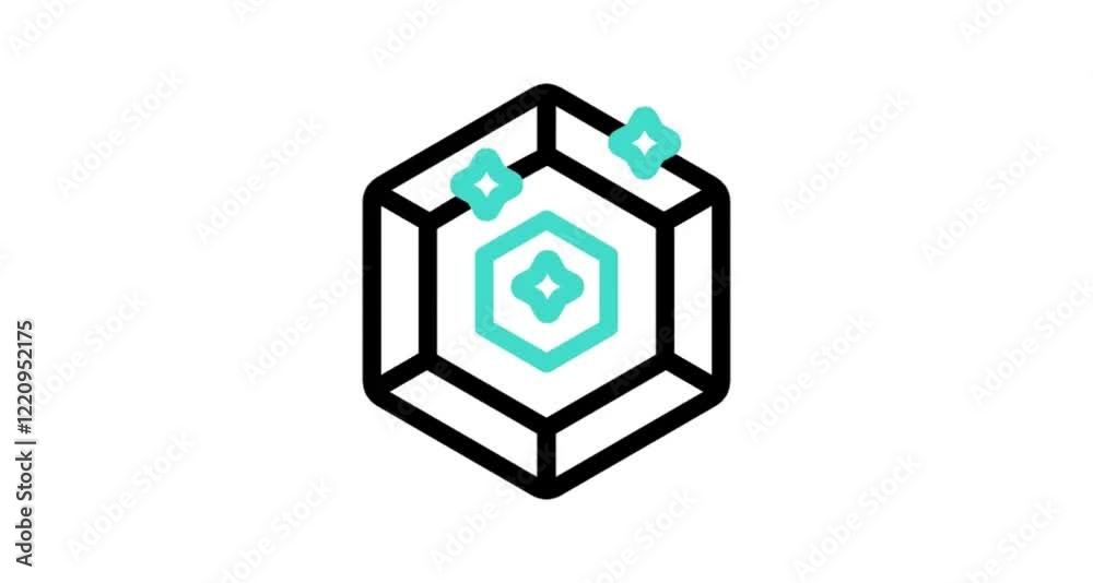 diamond icon on blue background diamond icon on blue background