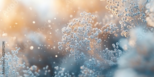 Close-Up View of Fungal Spores Being Released in Stunning 3D