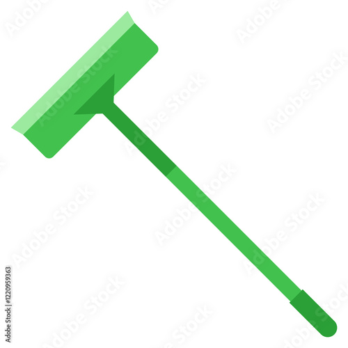 illustration of a mop cleaning tools