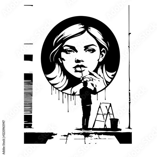 Artist Vector Logo Design