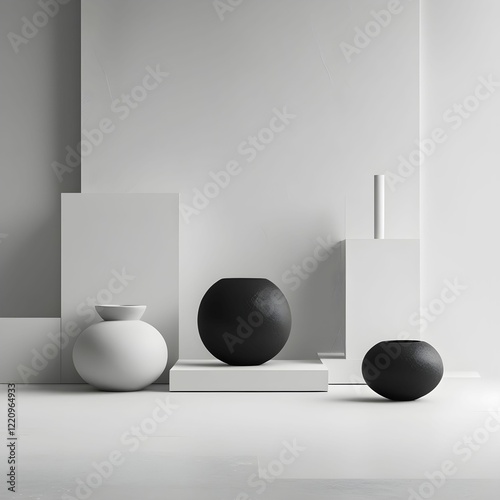 Minimalist Design: Simple, Clean Image with a Two-Colour Palette