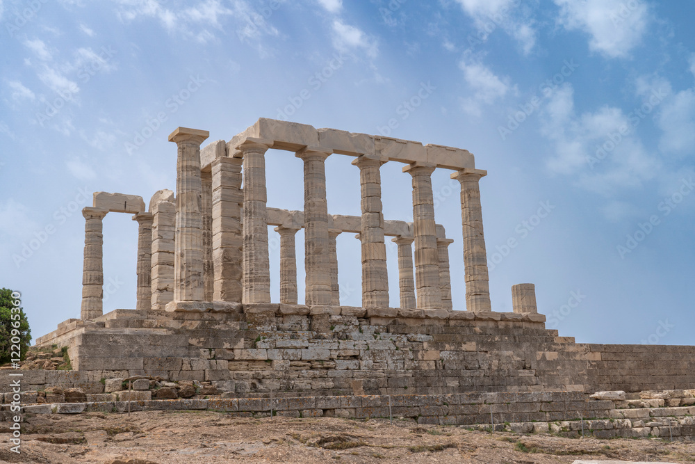 The Temple of Poseidon in Cape Sounio Sounion The Temple of Poseidon in Cape Sounio Sounion
