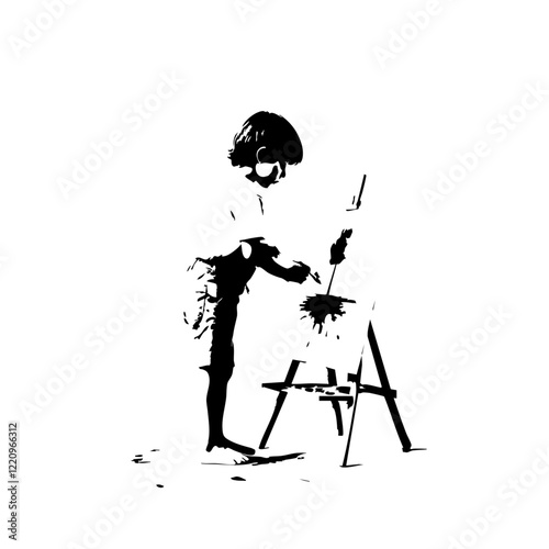 Artist Vector Logo Design