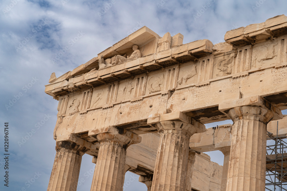 The Acropolis the Sacred Rock in Athens Greece The Acropolis the Sacred Rock in Athens Greece