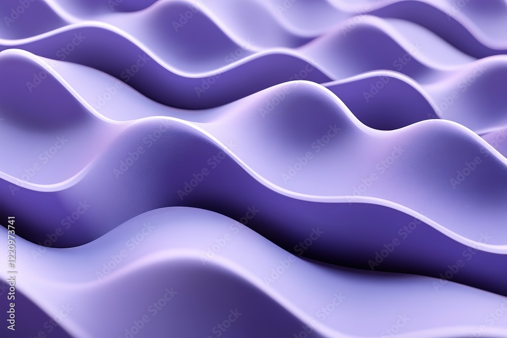 Fototapeta premium Abstract Purple Wave Pattern Background for Design Inspiration