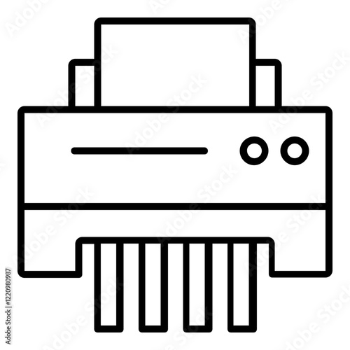 paper shredder icon