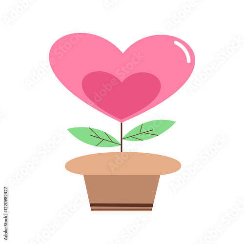 Modern Valentine Border