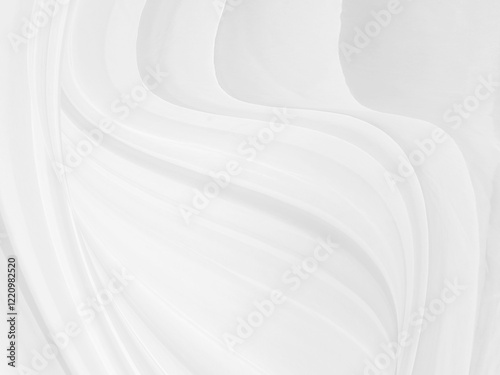 beauty soft line fabric white abstract smooth curve shape decorate fashion textile background