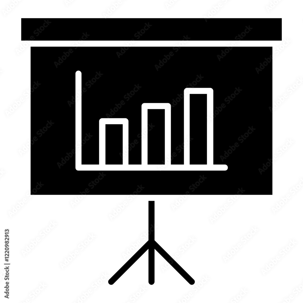 Obraz premium projector screen icon
