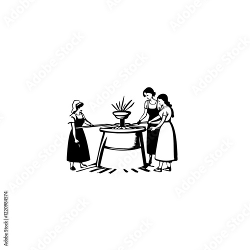 Traditional Grain Grinding