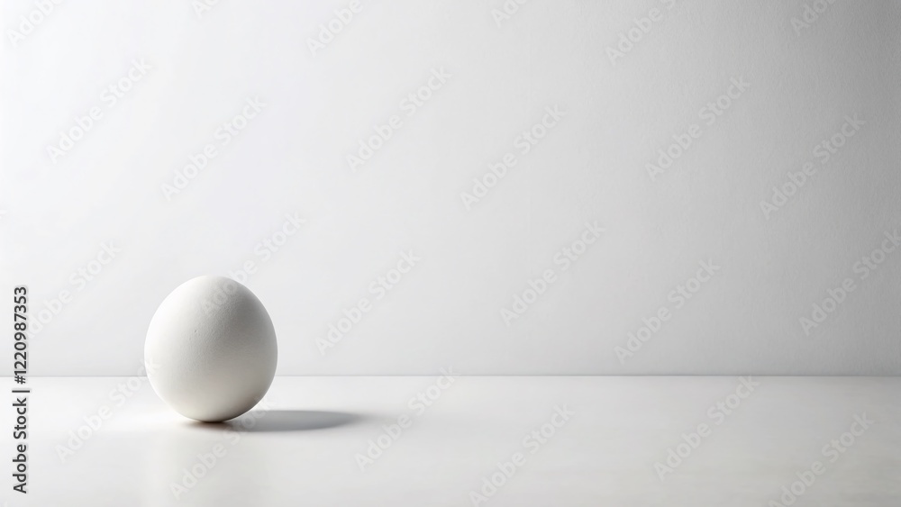 Minimalist White Background Social Media Banner Template: Clean Design with Copy Space Minimalist White Background Social Media Banner Template: Clean Design with Copy Space