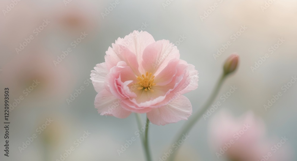 there is a pink flower with a blurry background. there is a pink flower with a blurry background.