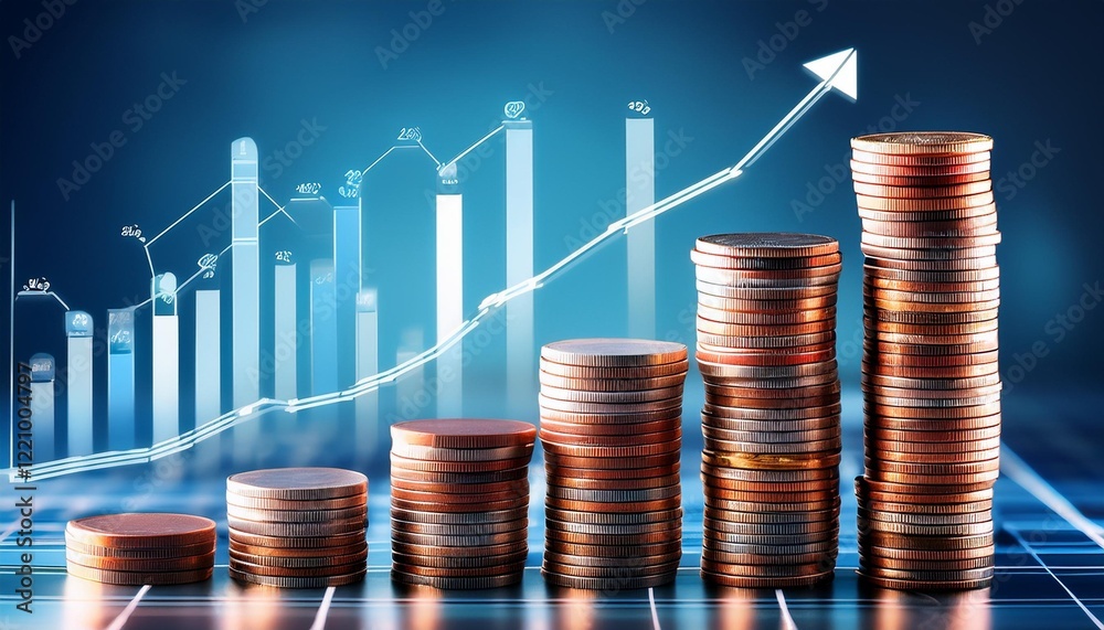 graph with coins graph with coins