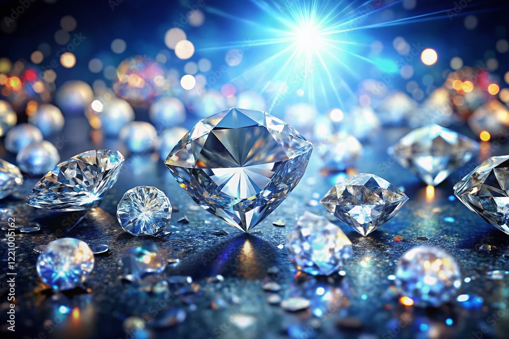 Sparkling Diamond Background: Luxury Shimmer Texture for Design Sparkling Diamond Background: Luxury Shimmer Texture for Design