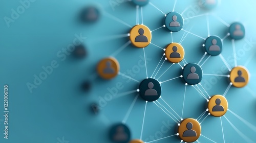 Circular network visualization highlighting data driven workforce analytics and strategic talent management approaches for optimizing human capital and driving organizational performance