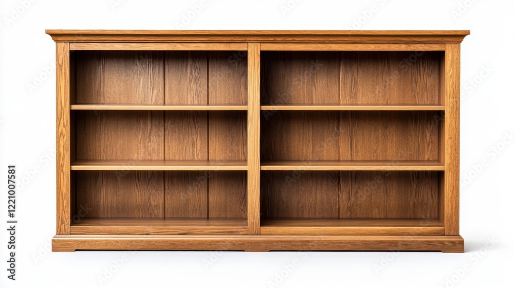 Stylish Wooden Bookcase for Modern Interiors Stylish Wooden Bookcase for Modern Interiors
