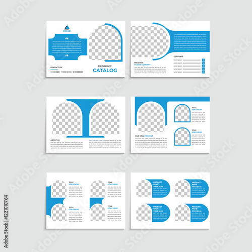 12-Page Multipurpose Product Catalog Brochure Template