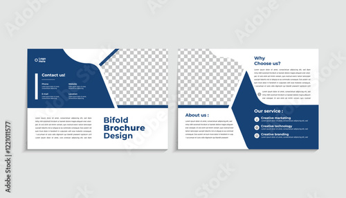 Bi Fold Brochure Design Template