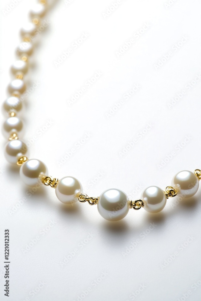 Obraz premium White Pearl Necklace