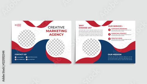 Modern and Versatile Bi-Fold Brochure Design Template