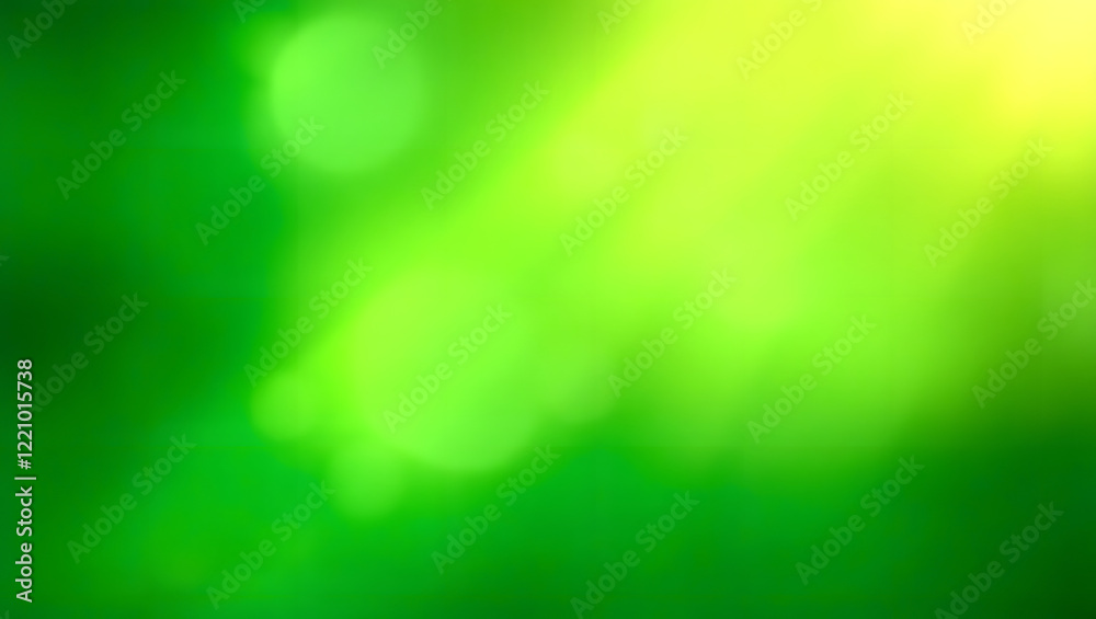Obraz premium green bokeh background, ai generated