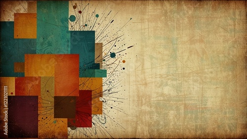 Old abstract retro vintage textured background