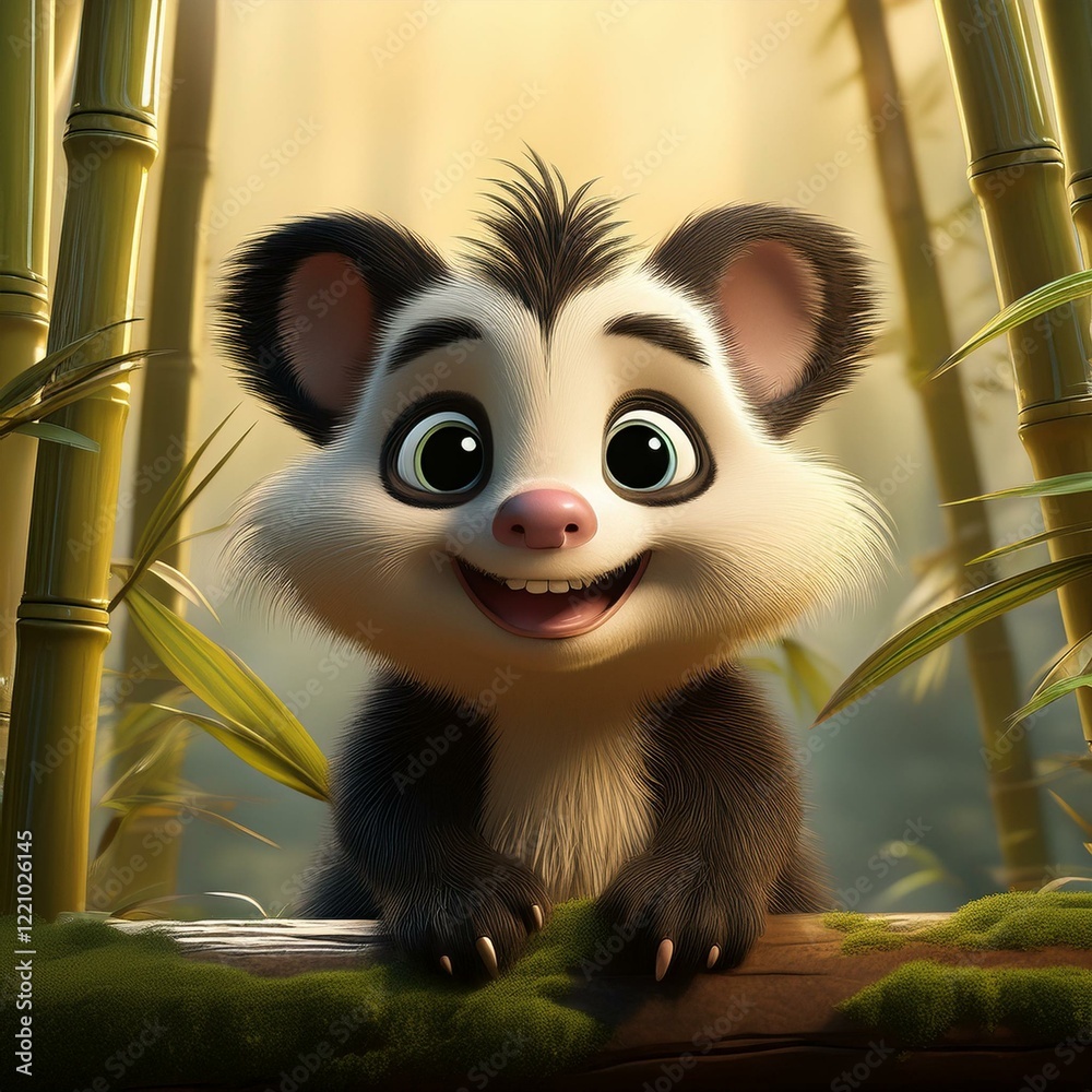 Obraz premium Stinktier