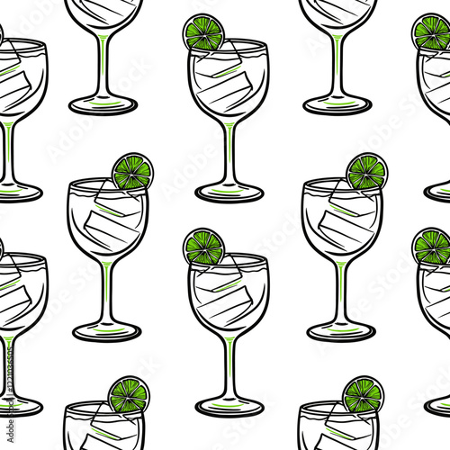 Detailed Cocktail Vector Art Collection for Creative and Professional Use