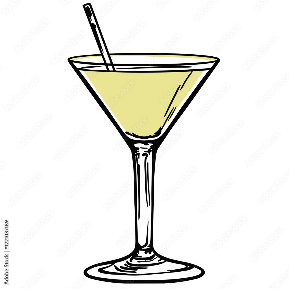 Detailed Cocktail Vector Art Collection for Creative and Professional Use Detailed Cocktail Vector Art Collection for Creative and Professional Use