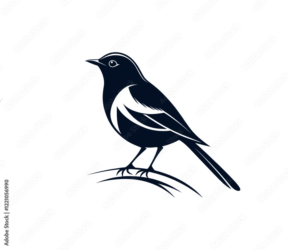 bird logo silhouette vector line art logo design bird logo silhouette vector line art logo design