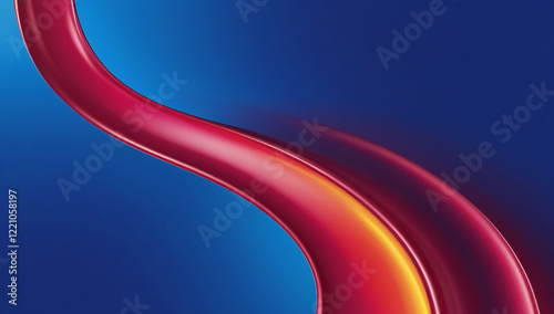 Abstract Background With Waves