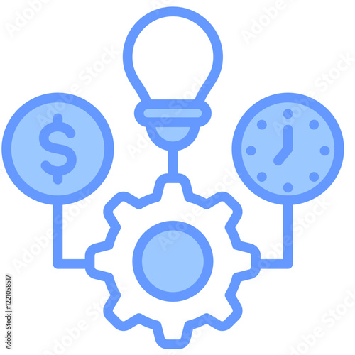 Resource Allocation Icon