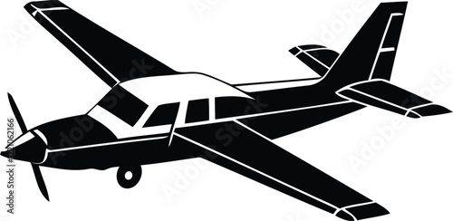 Multiple style Air Plane vector illustration, Air Plane silhouette vector art, Air Plane line art vector design