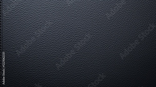 Wallpaper Mural Close-up of dark blue leather texture with subtle stitching detail. Torontodigital.ca