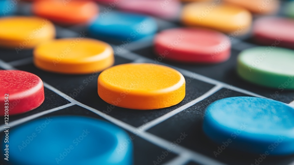 Vibrant Virtual Bingo Card for Engaging Event Attendees in Interactive Gamification Vibrant Virtual Bingo Card for Engaging Event Attendees in Interactive Gamification