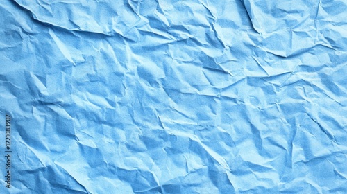 Wallpaper Mural Light Blue Crumpled Paper Texture Background Torontodigital.ca