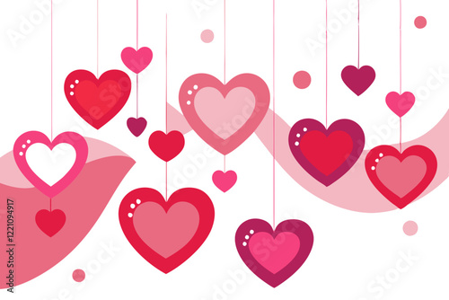 valentine hearts background