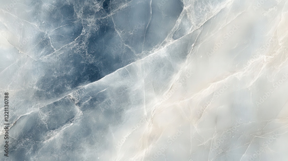 Obraz premium Vibrant Blue and White Marble Texture with Gradient