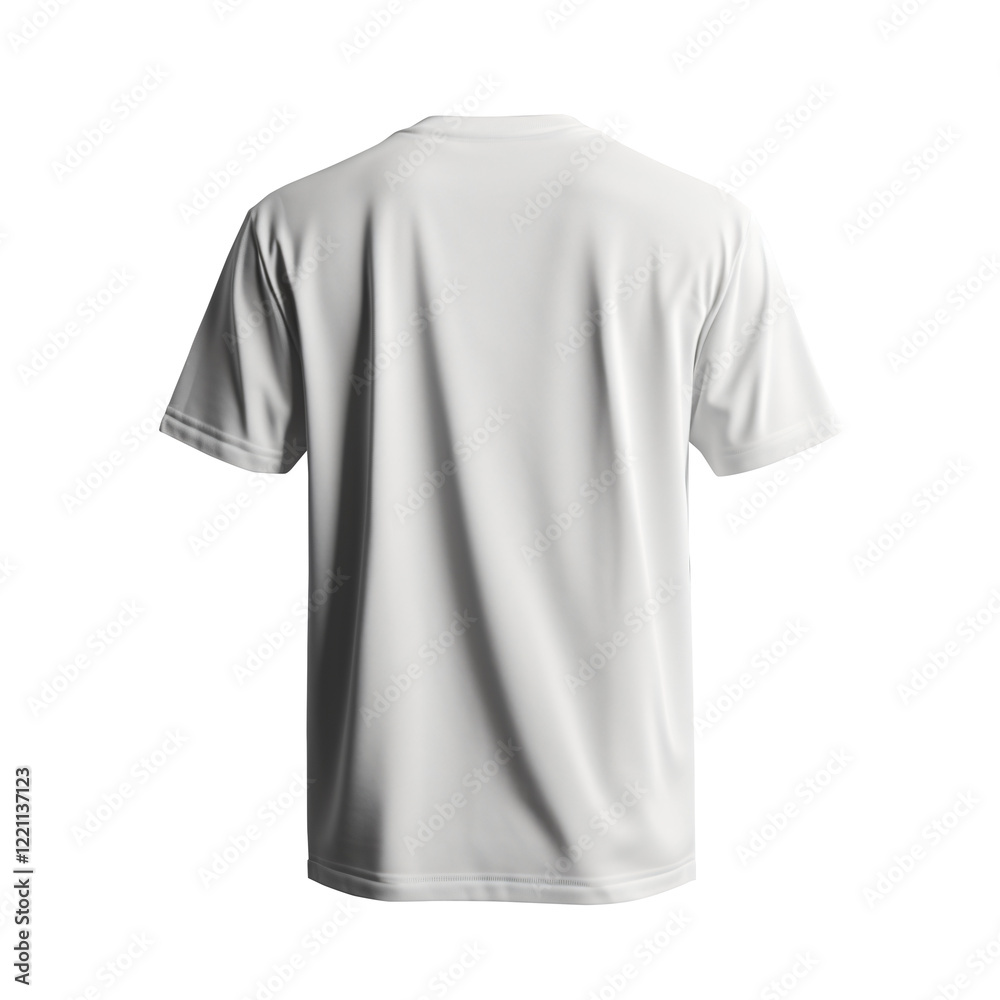 White T- shirt isolated on transparent background, PNG White T- shirt isolated on transparent background, PNG