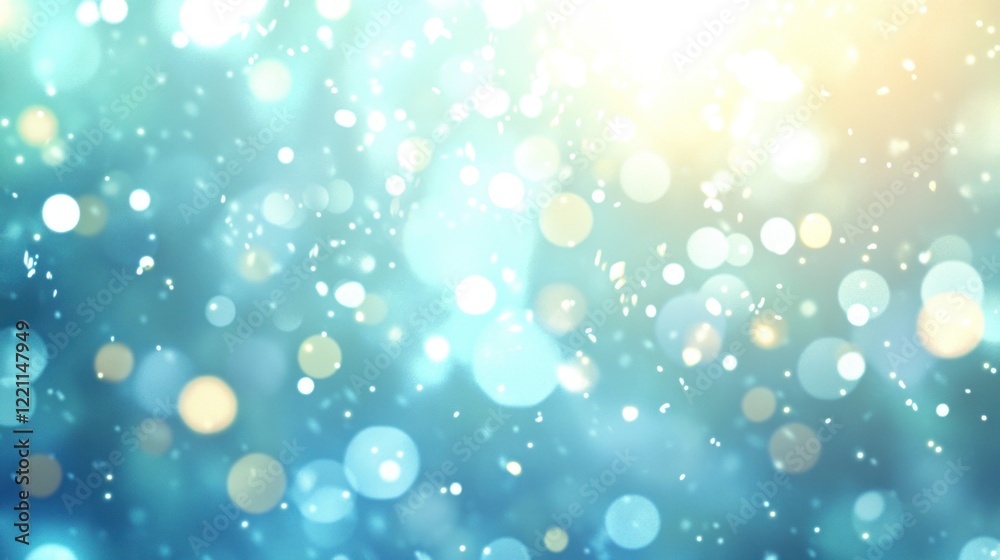 Abstract blue and gold bokeh background. (2) Abstract blue and gold bokeh background. (2)