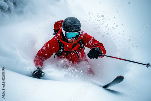 Deep Powder Skiing
