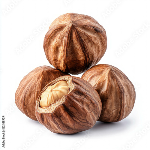 Hazelnut Isolated