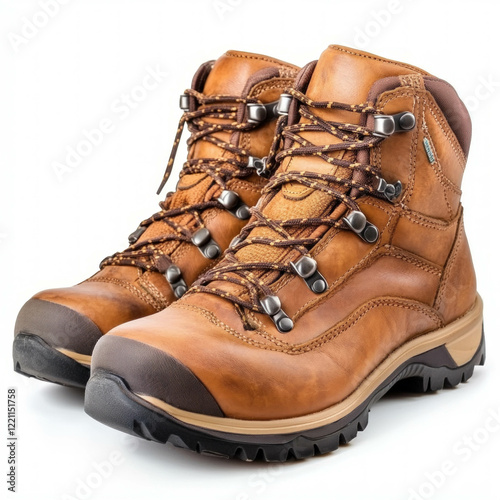 Walking Boots Isolated